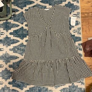 Checkered dress, never worn